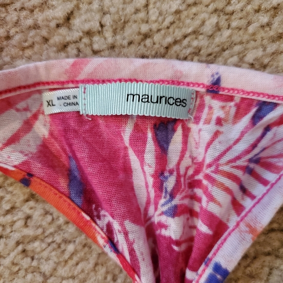 Women's Maurices Tank Top with Floral Print - XL - Picture 2 of 5